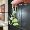 Novo chaveiro bonito desenho animado resina pingente bolsa acessórios presente casal namorada corrente pequeno presente atacado