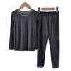 Pijama de Seda de Manga Longa Youcan para Crianças Roupa Íntima Roupa de Verão Respirável com Ar Condicionado Roupa para Meninos e Meninas
