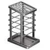 Estante para Cuchillos de Acero Inoxidable Transfronterizo para Uso Doméstico en Encimera de Cocina Estante de Almacenamiento para Cuchillos de Cocina con Plato Drenador Soporte para Cuchillos de Almacenamiento