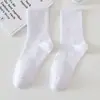 Meias 100% Algodão para Homens, Meias Esportivas Absorventes de Suor e Resistentes a Odores, Meias Femininas Sem Costura na Cintura, Meias Clássicas Pretas, Brancas e Cinzas da Zhuji Hosiery