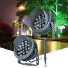 Luz de Árbol de Rueda Led Exterior Impermeable Rgb Proyector Colorido Capucha de Boca Oblicua Fabricante de Luces de Árbol de Alta Gama Venta al por Mayor