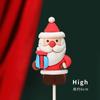 Decoração de Bolo de Natal 2025 Cola Macia Desenho Papai Noel Alce Plug-In Meninos e Meninas Acessórios de Confeitaria