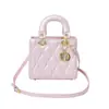 2025 Nuevo Color Sólido Estilo Coreano Retro Simple Nuevo Bordado Acolchado Casual Bolso de Hombro Cruzado Bolso Cuadrado Pequeño para Mujer