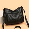 Bolsa tote simples retrô para mulheres no atacado, nova bolsa de ombro de grande capacidade para mães, bolsa transversal moderna para pessoas de meia-idade e idosos