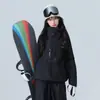 Chaqueta de Esquí para Mujeres y Hombres, Impermeable para Snowboard, Engrosada, Completamente Sellada, Traje de Nieve Profesional Set 3L Nuevo Modelo de Invierno