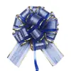 Transfronterizo 30# patrón de árbol mediano flor de bola tridimensional empaque de regalo de Navidad flor de corteza cinta fabricantes venta al por mayor