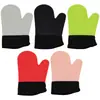Guantes Aislantes de Calor de Silicona Amazon Transfronterizos, Guantes Antiescaldaduras Específicos para Horno y Microondas, Estilo Corto con Forro de Algodón, Guantes para Hornear