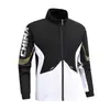 Chaqueta Casual de Manga Larga con Cremallera para Exteriores Cuello Alto Unisex Chaqueta Deportiva Nueva de Primavera Sudadera con Capucha Patchwork Entrenador de Artes Marciales