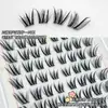 ¡Estilo Zorro Original Sin Pegamento! Nuevo Modelo de Pestañas Postizas Diagonales de Zorro Tu Shan para Mujer, Naturalmente Gruesas y Segmentadas, Fotogénicas, Hechas con Fibras Importadas