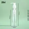 Botellas de Pato Transparentes al por Mayor en Stock para Mascotas para Champú, Gel de Ducha, Botellas de Presión, Botellas Dispensadoras de Loción y Botellas de Empaque Químico Diario