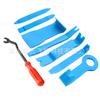 Kit de reparo de interior de carro, kit de remoção de acabamento de painel de porta, ferramenta de remoção de terminal de fixador, conjunto de 8 peças