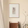 Decoración con patrones estilo Wabi-sabi escritorio de sala de estar minimalista pintura decorativa sala modelo hotel pintura abstracta estilo antiguo sala de té pintura colgante