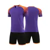 Traje de Uniforme de Fútbol de Manga Corta Personalizado para Adultos y Niños, Ropa Deportiva del Mismo Estilo, Uniforme de Competición, Uniforme de Entrenamiento, Camiseta en Stock Listo Grupo