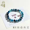 Pulsera Redonda de Ágata Natural Multicolor Color Caramelo Bucle Único para Mujer Adornos de Jade Fábrica al por Mayor