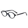 Armação de óculos nerd pequena redonda estilo coreano, armação de óculos fashion com estampa de leopardo, rosto pequeno e côncavo, armação de óculos de miopia para meninas gostosas y2g para homens-