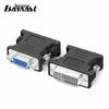 Parafuso de ferro adaptador dvi para vga DVI macho para VGA fêmea cabeça HD dvi24 +5 macho para VGA fêmea