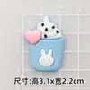 Pequeña Kuromi, Conejita de la Belleza, Perro Pacha Pegatinas DIY para Carcasa de Teléfono, Pinzas para el Cabello, Pegatinas para Refrigerador, Accesorios de Decoración para Zapatos
