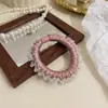 Novo Elástico de Cabelo de Cristal Exquisito para Mulheres, Fashion, Versátil, Simples, Design de Nicho, Sensação de Luxo, Anel de Cabelo, Acessório de Cabelo, Corda de Cabelo Elegante