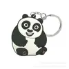 Animal Perro Gato Llavero de PVC Anillo de Llavero Cadena de Llaves Colgante Anillo de Llavero Llave de Coche