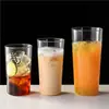 Taza de Vidrio de Gran Capacidad para Verano, Transparente Resistente al Calor de Vidrio de Borosilicato, Taza para Té de Frutas Limón, Taza para Bebidas de Café Jugo