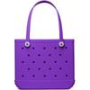 Bolsa de Agujeros de Eva Personalizada de Venta Caliente Transfronteriza, Bolsa de Playa Impermeable de Gran Capacidad, Accesorios DIY, Bolso de Mano, Almacenamiento para Compras