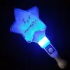 Diadema Brillante Letrero de Luz para Concierto Palo Fluorescente Accesorios Soporte de Estrella Estrella Azul de Cinco Puntas Impresión de Zhang Jie Mayday