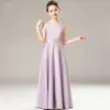Vestido infantil Aliexpress de alta qualidade, modelo novo, para crianças maiores, ideal para apresentações de piano e violino em competições. Vestido de princesa.