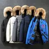 Versión Alta 08 Expedition Chaqueta Grande de Plumón para Pareja Hombres Invierno Terciopelo de Bloqueo Cinturón Cortavientos Ropa de Lucio Canadiense