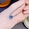 Colar de Topázio Puro Natural, Qualidade de Corpo Inteiro, Cor Super Fogo, Pedra Solta Tamanho 7mm, Prata 925 Incrustada com Precisão