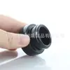 Botella de crema para ojos de materia prima en blanco y negro de 5ml9ml con tapa a prueba de niños, a prueba de luz y antioxidación
