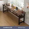 Mesa Larga para Sala de Estar en Casa, Escritorio de Computadora de Cama, Banco de Trabajo Rectangular de Doble Capa para Escritorio, Escritorio Largo Simple para Oficina