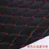 Bolsa Suave Bordada Techo Interior de Coche Alfombrilla para el Suelo Tela de Cuero Artificial Engrosada Bolsa Suave Bordada Bolsa Dura Cuero Decorativo
