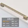 Manija de Mesita de Noche, Manija de Puerta de Armario de Dormitorio, Manija de Puerta Negra de Aleación de Aluminio, Manija Negra de Mueble de TV