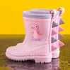 Botas de Lluvia con Cordón para Niños al por Mayor Ligeras Lindas Botas de Lluvia para Bebés Pequeños y Medianos Impermeables Equipo Exterior de Lluvia Zapatos de Agua para Bebés para Hombres