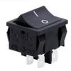 Interruptor de barco de 21 mm * 24 mm directo de fábrica, interruptor de cinta de correr triple antioxidante con luz