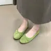 Zapatos Planos Versátiles de Gamuza con Punta Redonda y Lazo, Slip-On, Nueva Moda Tendencia Otoño/Primavera 2026, Zapatos Perezosos