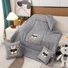 Famoso en Internet Oso Sombrero Bordado de Toalla Multifuncional Oficina y Coche Doble Uso Almohada Colcha Cojín Manta Venta al por Mayor Artículos para el Hogar