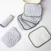 Toalla de gasa de algodón con hilo plateado, paño de cocina multifuncional, engrosado, absorbente de agua, paño para platos no aceitoso, paño de limpieza al por mayor