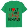 Camisetas de 'Amo a mi Esposo/Esposa Sexy' Atuendo de Pareja para Luna de Miel