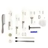 Kit Descartável para Hotel: Escova de Dentes, Pasta de Dentes, Lâmina de Barbear, Touca de Banho - Especial para Hotéis, Pousadas - Conjunto de Amenidades de Banho de Alta Qualidade