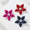 Diseño Original, Lujo Ligero y Sensación de Alta Gama, Broche de Flor Tricolor, Aleación de Cobre Incrustada con Circonita, Accesorio para Saco de Traje, Pin para Mujer
