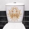 Shangyi WC24082 mandala decoración de pared para inodoro pegatinas de pared de PVC autoadhesivas impermeables baño pegatinas de inodoro transfronterizas venta al por mayor