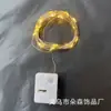 Cadena de luces LED de tornillo, caja pequeña blanca, con batería, ajuste de tres etapas, guirnalda de luces, cadena de luces de flores decorativas