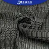 Punto Jinmai Tela de Malla Elástica de Spandex Ropa de Escenario Protección Solar Tops de Manga Larga Ropa Deportiva Malla de Punto de Trama