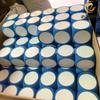 Zhicheng produce tamiz de lijado EVA dados de esponja suave amarilla entretenimiento dados de puntos EVA