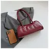 Bolsa de Mão Pequena Retro Tendência Nova Luxo Moda Versátil Transversal Feminina Nicho Bolsa Boston