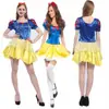 COS disfraz de princesa para juego de rol vestido de princesa de cuento de hadas Halloween vestido de escenario Blancanieves generación venta al por mayor