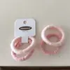 Estilo de diseñador coreano~Nuevos scrunchies de malla de alta elasticidad, elegantes y sofisticados, suaves con el cabello, accesorio para el cabello