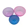 Salón de belleza tazón para mascarilla grande DIY transparente suave tazón para mezclar mascarilla tazón para mascarilla transparente esmerilado