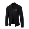 Item Mais Vendido Transfronteiriço: Suéter Cardigan Masculino, Versátil, Confortável, Design Estiloso, Roupa Externa Masculina da Moda